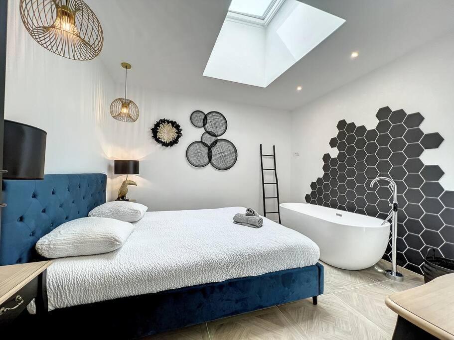 Loft Raffine Et Chic Au Calme Proche Du Centre De Beziers Et Des Plages Apartment Boujan-sur-Libron Exterior foto