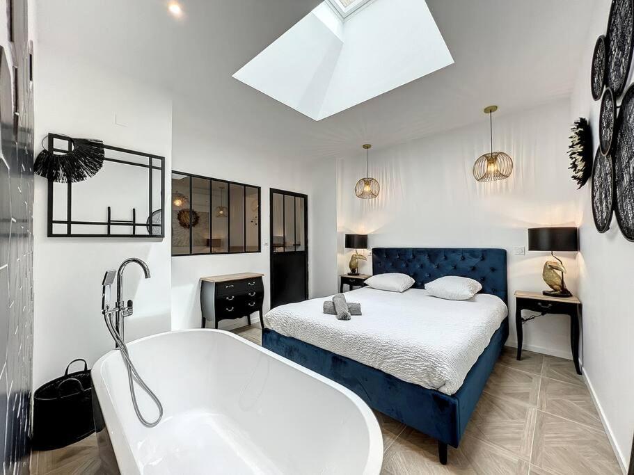 Loft Raffine Et Chic Au Calme Proche Du Centre De Beziers Et Des Plages Apartment Boujan-sur-Libron Exterior foto